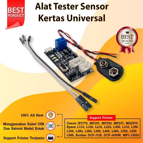 Jual Alat Tester Sensor ASF Printer Canon IP2770 MP258 MP287 MP237