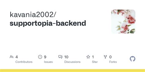 Github Kavania Supportopia Backend