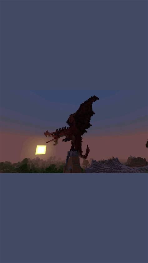 minecraft Red dragon