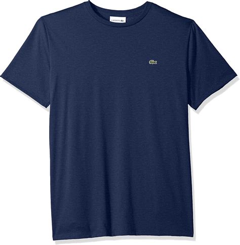 Lacoste Mens Short Sleeve Crew Neck Pima Cotton Jersey T Shirt