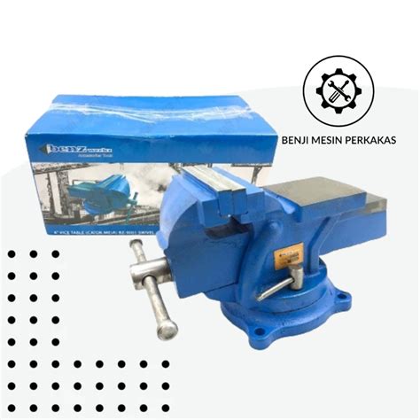 Jual Catok Paron PUTAR 4 Inch Swivel Bench Vice Ragum Duduk Shopee