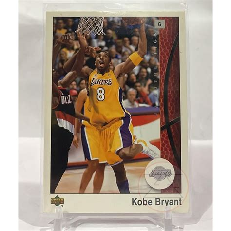 Kobe Bryant 2002 Upperdeck UD Authentics No 35 NBA Card Hobbies