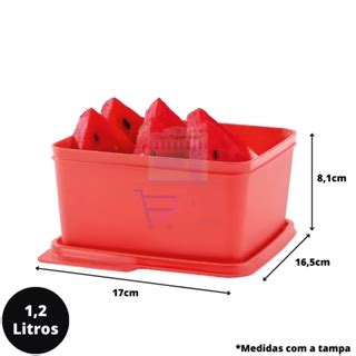 Basic Line Tupperware Varios Tamanhos E Cores Para Organizar Em Casa Ou