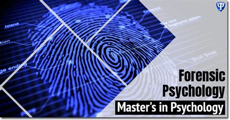 Master's in Forensic Psychology & Graduate Degree Programs