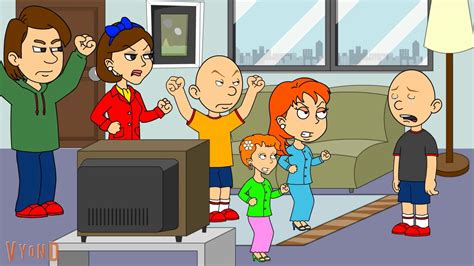 Classic Caillou Gets Grounded On New Years First Video Of 2019 Youtube