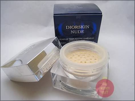 Review Dior Diorskin Nude Natural Glow Fresh Powder Makeup Loose Powder Spf My Women Stuff