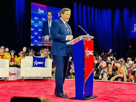 A Political Moment Ron Desantis Sets Some Conservatives Eyes On