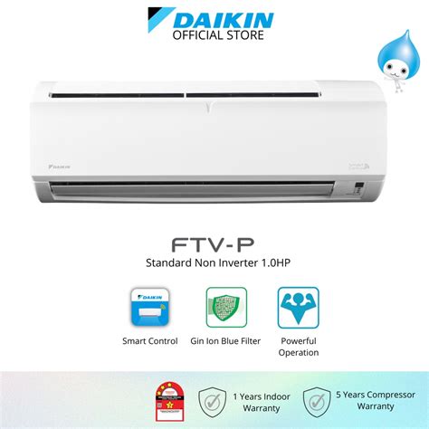 Daikin Standard Non Inverter Air Conditioner Ftv P R32 1 0hp Ftv28pb