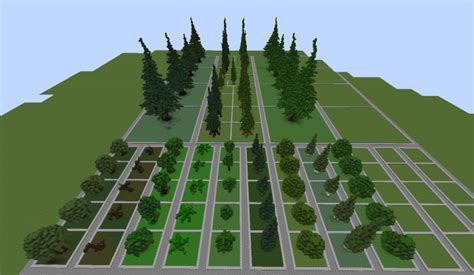 [treepack] Custom Trees V6 0 Download Minecraft Map