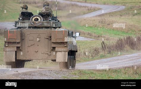 British Army Warrior FV510 Light Infantry Fighting Vehicle Tank In