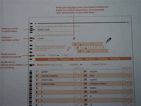 Express Teach - Learn English Online: How to fill in the IELTS Listening & Reading Answer Sheet