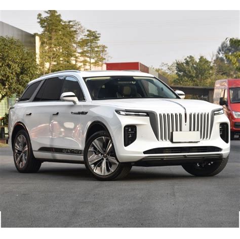 Chinese Luxury High End Hongqi E Hs White Color Seat Suv New Energy