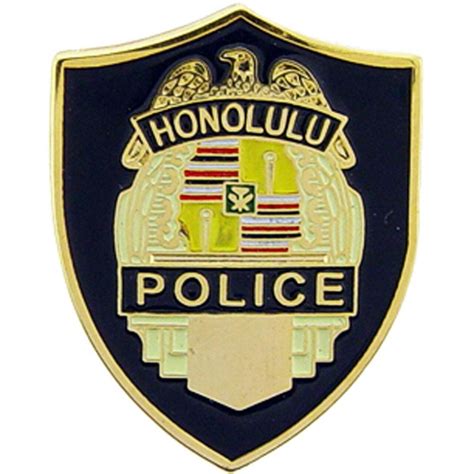 Honolulu Police Officer Badge Pin 1" | Michaels