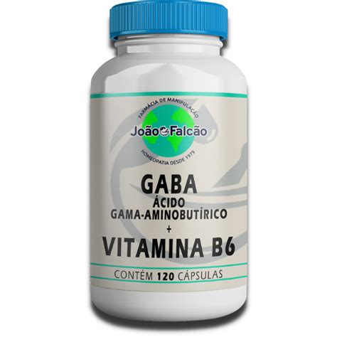 Gaba Cido Gama Aminobut Rico Mg Vitamina B Mg C Psulas