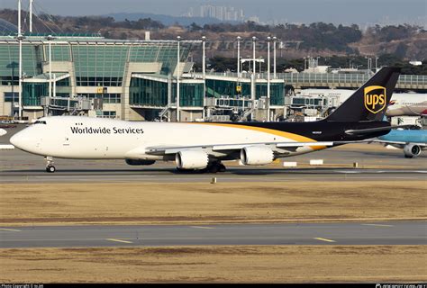 N628UP United Parcel Service UPS Boeing 747 8F Photo By Sv Jet ID