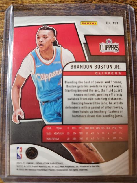 Panini Revolution Brandon Boston Jr Chinese New Year Rookie Rc