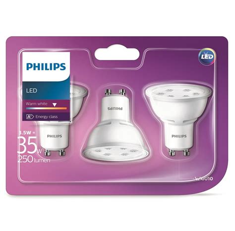 Philips LED Lampe LED 35W GU10 WW 230V 36D 3BC 8 GU10 Auf Lager