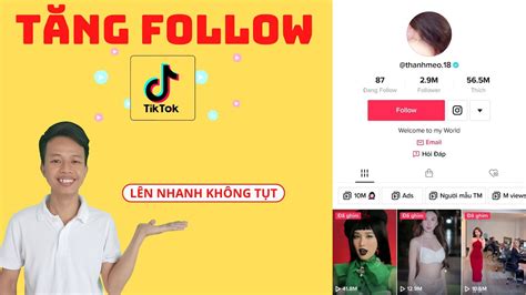 Cách Tăng Follow Tiktok Nhanh Nhất 2023 TĂng Follow Tiktok ViỆt 1