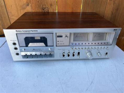 Modular Component System Stereo Cassette Deck Ebay