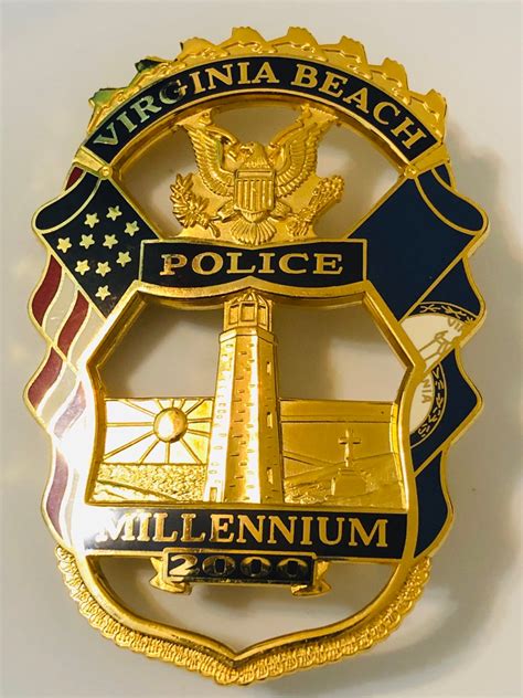 Virginia Beach Police 2000 Millennium Badge