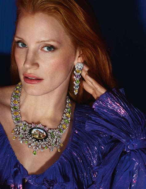 Jessica Chastain Fronts New Gucci High Jewellery Unveiled In Rome