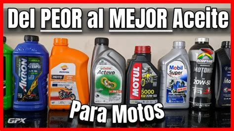 Mejor Aceite Para Motos Tiempos Actualizado Noviembre