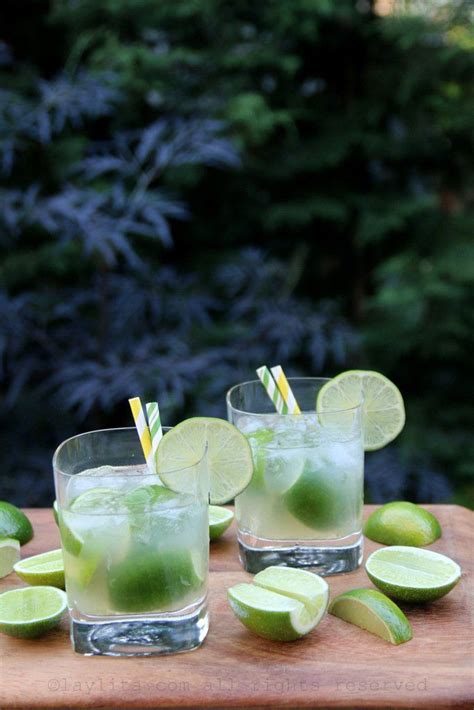 Classic Caipirinha Latin Cocktails Laylitas Recipes Caipiriña