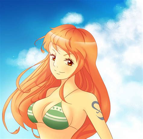 Nami Fan Art by SlytherinMe on DeviantArt