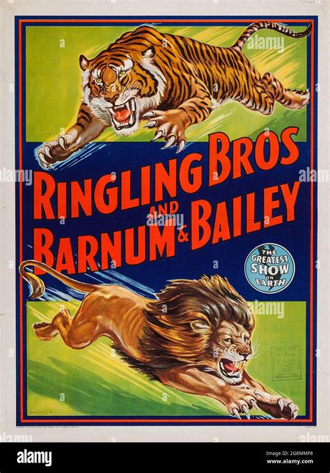 Ringling Bros Y Barnum And Bailey Circus 1945 Una Hazaña De Cartel De