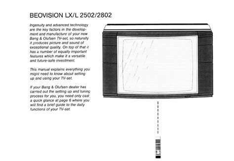 Bang And Olufsen BeoVision LX 5500 Handleiding 38 Pagina S