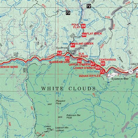 Salmon-Challis National Forest Challis West Half 2017 Map by US Forest ...