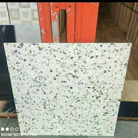 Jual Granit Lantai X Infinity Terazo Venice White Shopee Indonesia