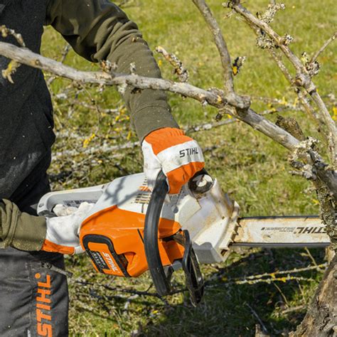 Msa Cordless Chainsaw Stihl S Most Powerful Cordless Chainsaw