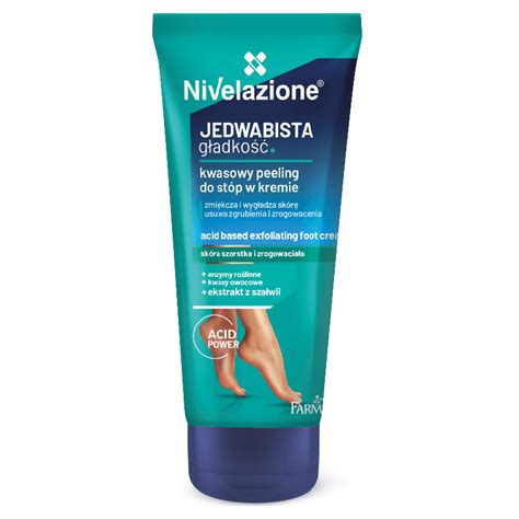 Artex NIVELAZIONE Kwasowy Peeling Do Stóp W Kremie