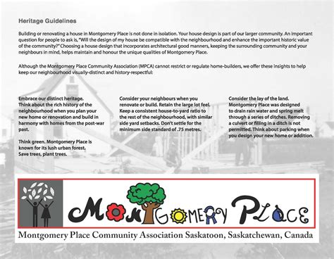 Montgomery Building Guide | Montgomery Place Community Website