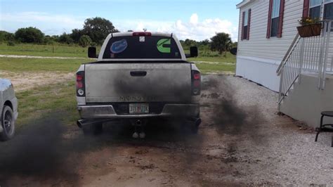 Dual Exhaust Cummins Rollin Some Coal Youtube