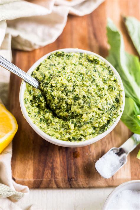 Fresh Vegan Basil Pesto 10 Minutes What Molly Made