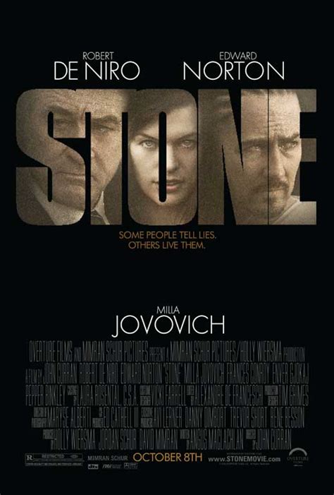 Stone Movie Posters From Movie Poster Shop