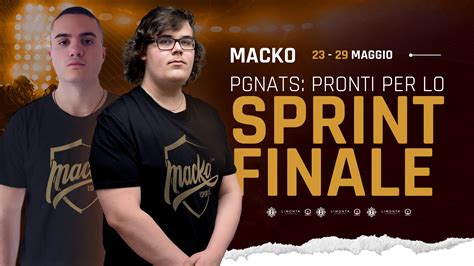 PGNATS Pronti Per Lo Sprint Finale Macko Esports