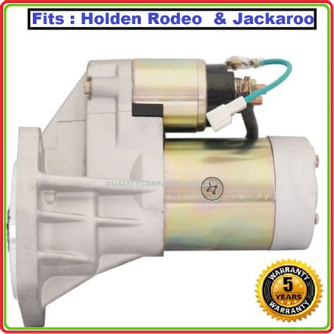 Starter Motor fits Holden Rodeo Jackaroo Turbo TF Diesel 2.8L 4JB1T ...