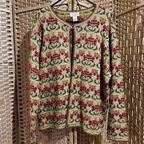 Talbots Women S Multi Cardigan Depop