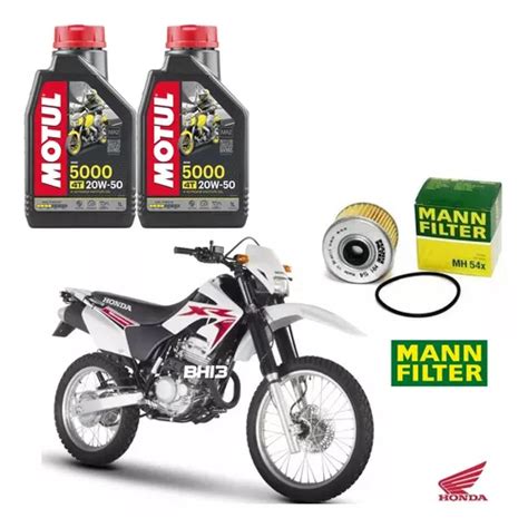 Kit Troca Leo E Filtro Leo Xr Tornado Honda Mann Mh X