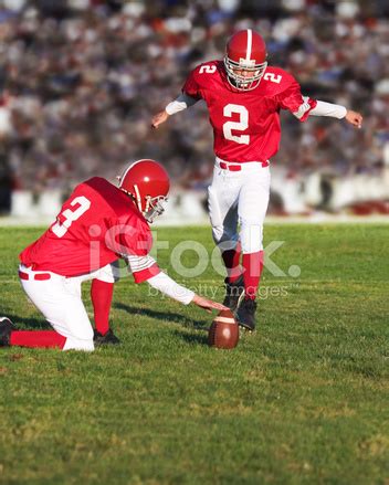 Football Player Kicking Field Goal Stock Photo | Royalty-Free | FreeImages