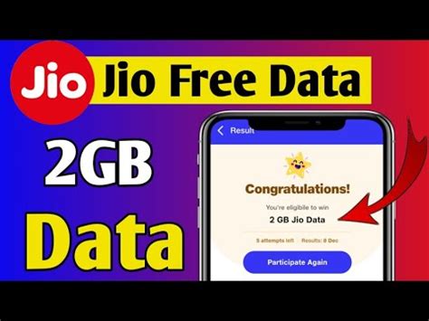 Jio Gb Free Data Offer Today Jio Free Data Trick Jio Free