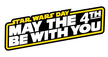 Star Wars Day May The 4th Be With You Sticker Star Wars Day May The