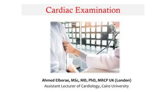 Cardiac examination | PPT