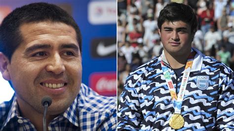 Riquelme Felicitó A Nazareno Sasia Por Su Oro Olímpico Y Le Envió Un