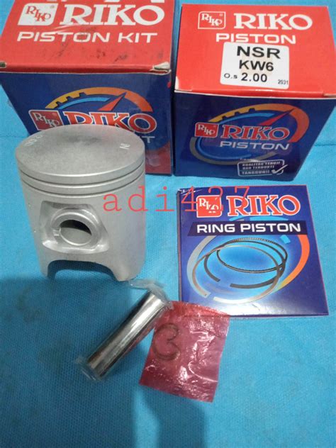 PISTON KIT SEHER SET RING HONDA NSR 150 OVER SIZE OS STD 25 50 75 100