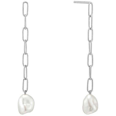 Ania Haie Woman Sterling Silver Earrings E019-05H | Fruugo US