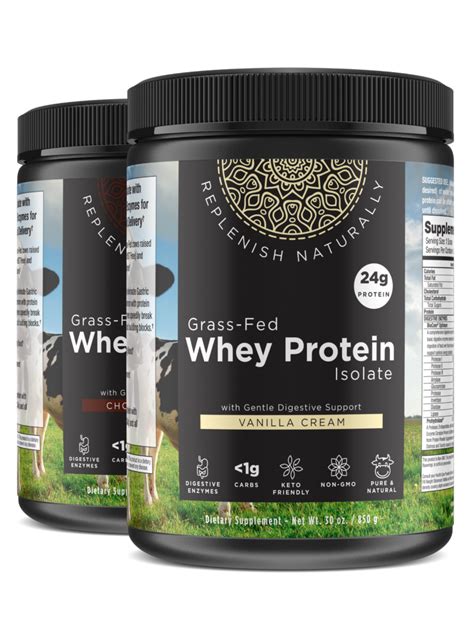 Grass Fed Whey Protein Mother Earth Labs